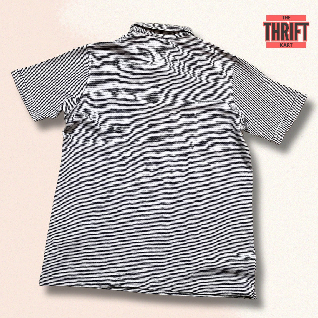 UNIQLO Striped Vintage Polo | Made in Japan