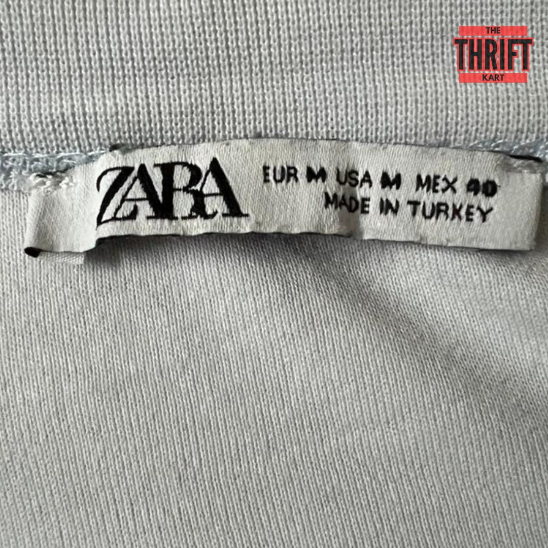 Zara Oversized Vintage T-Shirt | Made in Spain