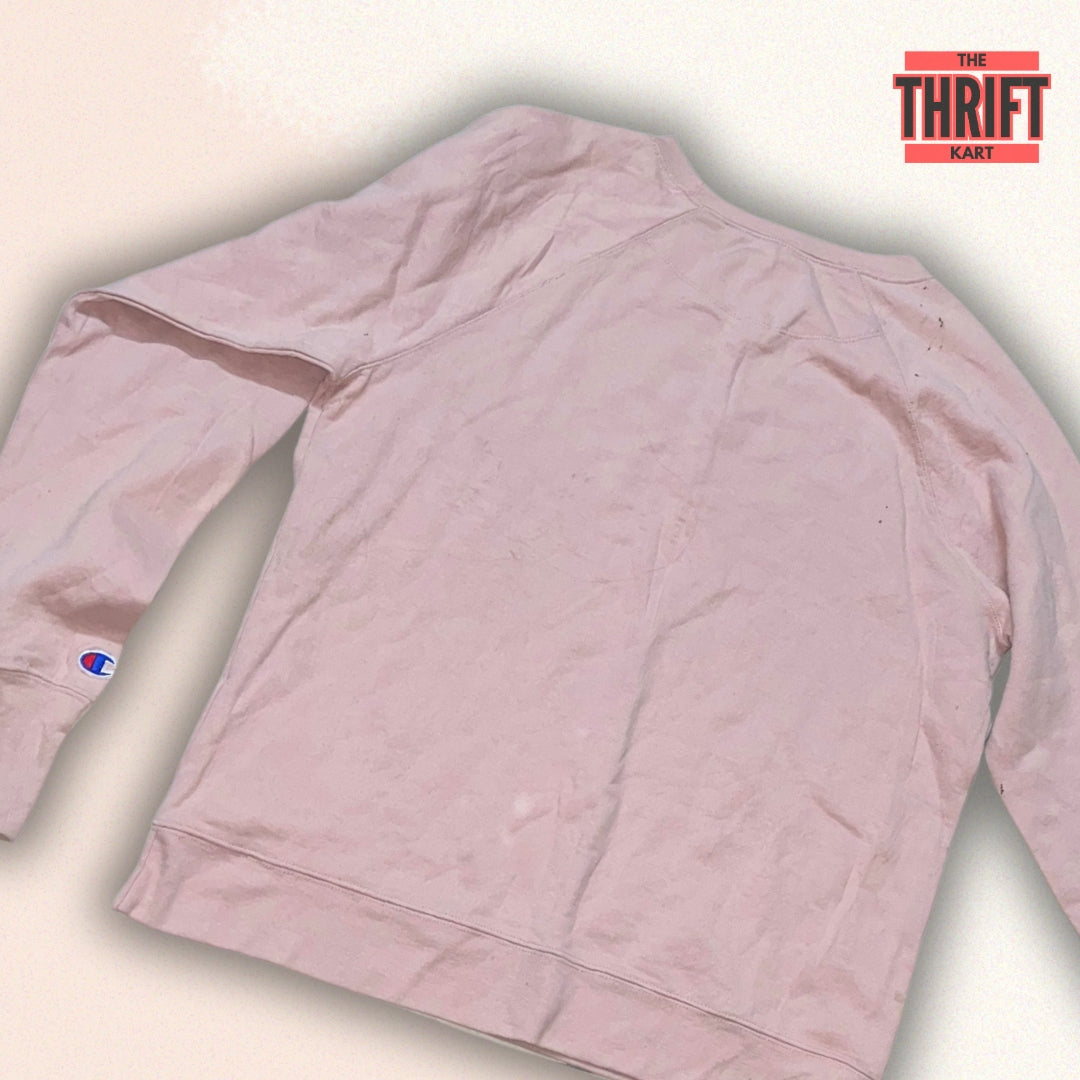 Champion Official Pink Sweatshirt | Made in USA