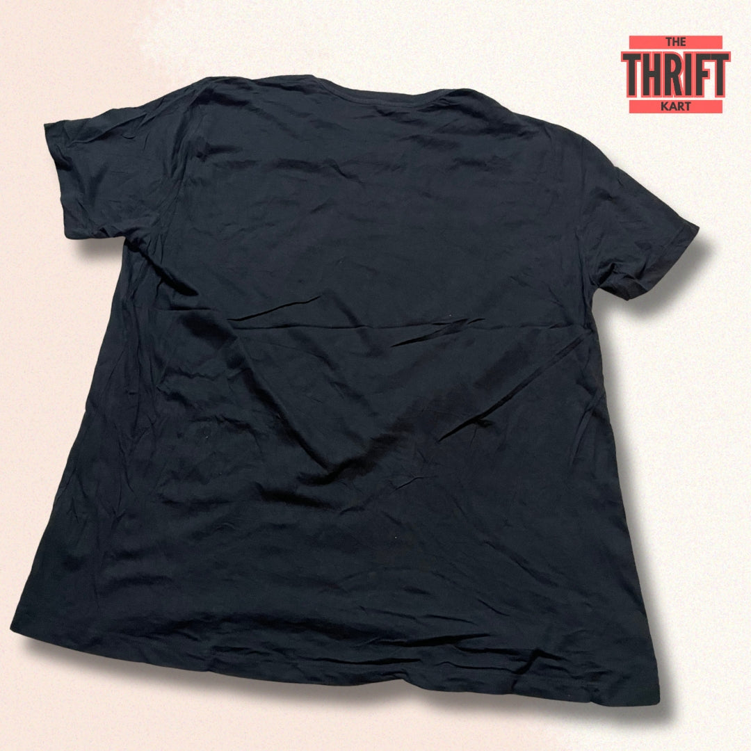 US Polo Assn. Casual Black Tee | Made in USA