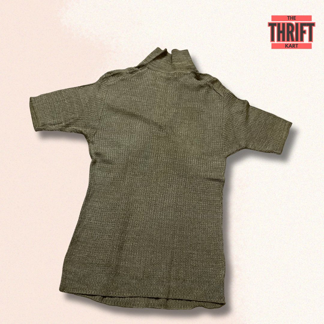 Deluxe Slim Fit Knitted Polo Tee | Made In Japan