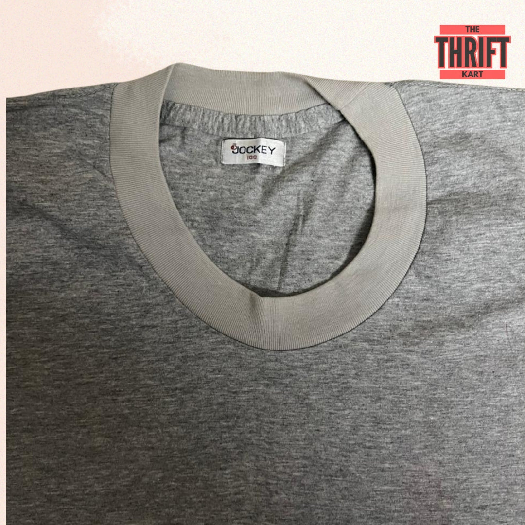 Jockey International Pure Grey T-Shirt | Made in USA