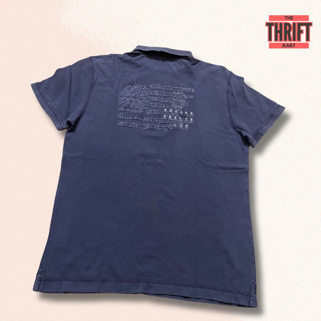 Ralph Lauren Denim Polo Tee | Made In China