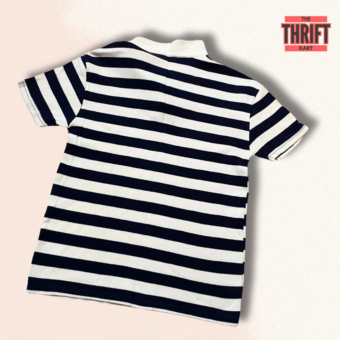 HaoyuyuFafushi Official Striped Polo | Made in Japan