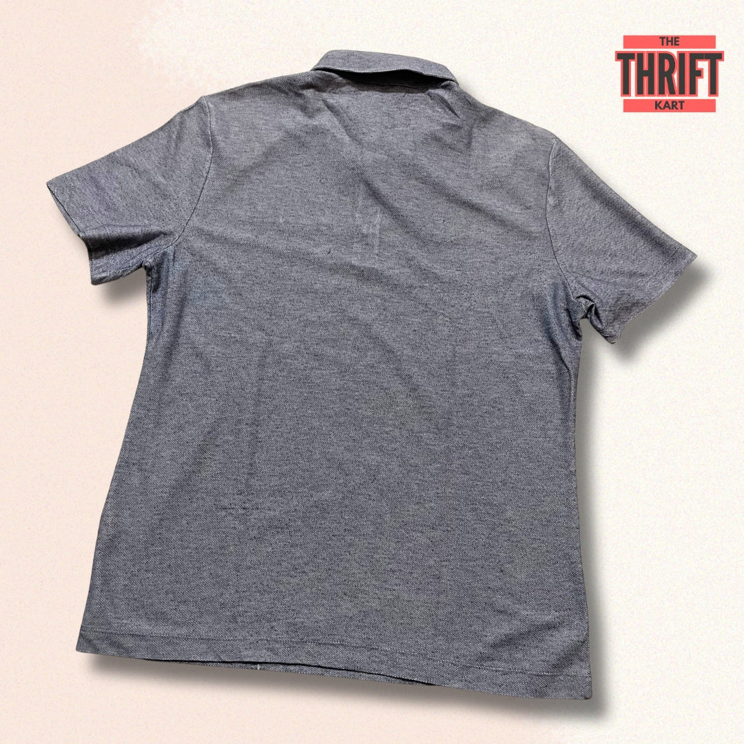 Olzen Grey Soft Touch Polo | Made in Korea