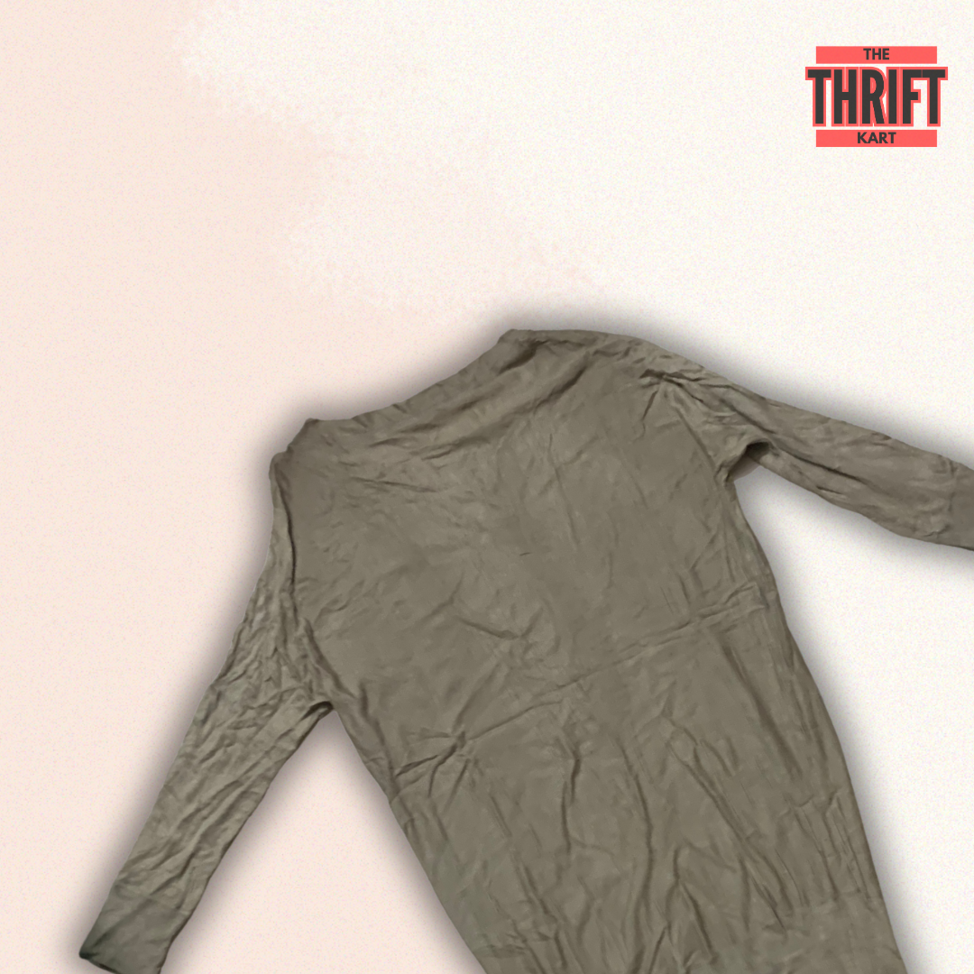 UNIQLO Olive Casual Shirt | Made in Japan
