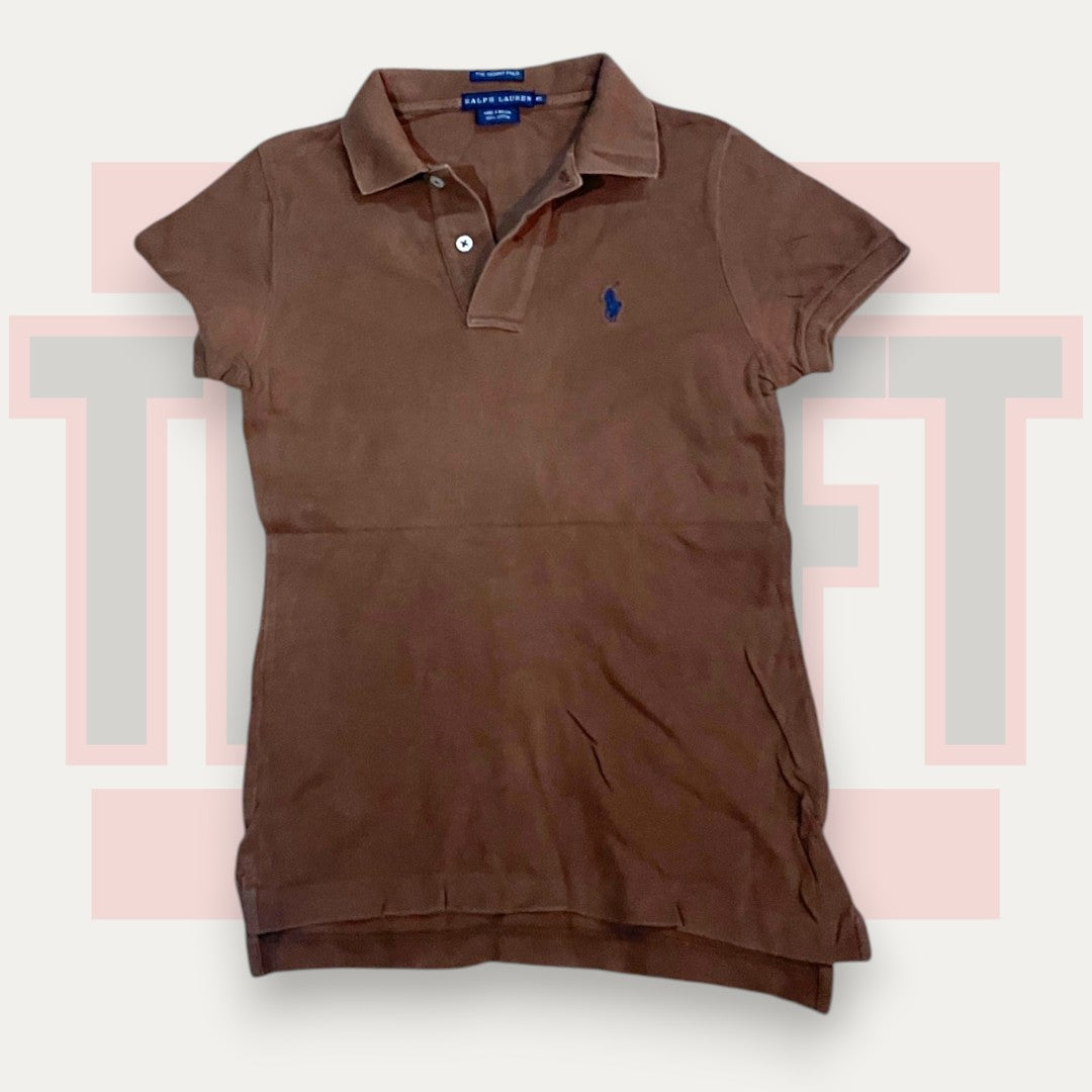Ralph Lauren Choco Mud Polo | Made in Italy