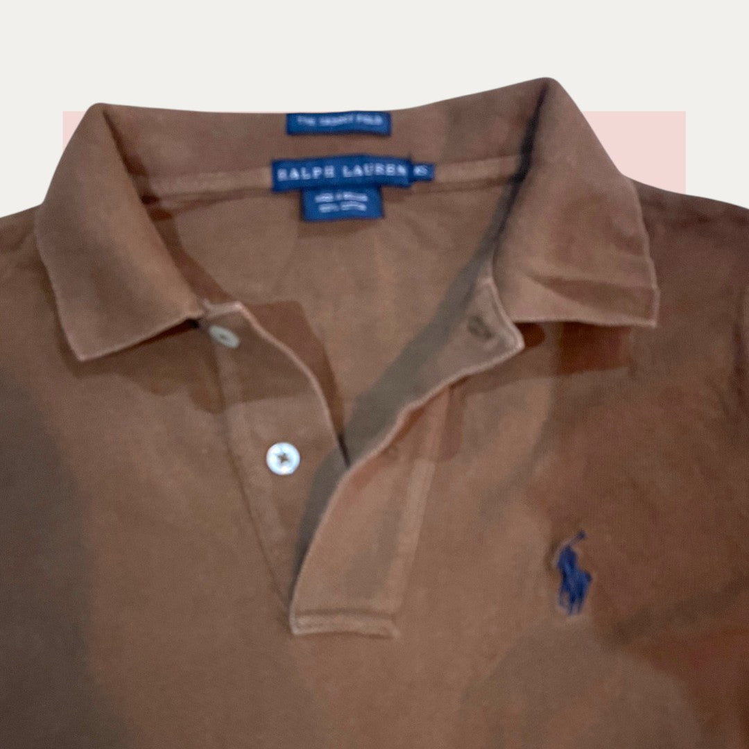 Ralph Lauren Choco Mud Polo | Made in Italy