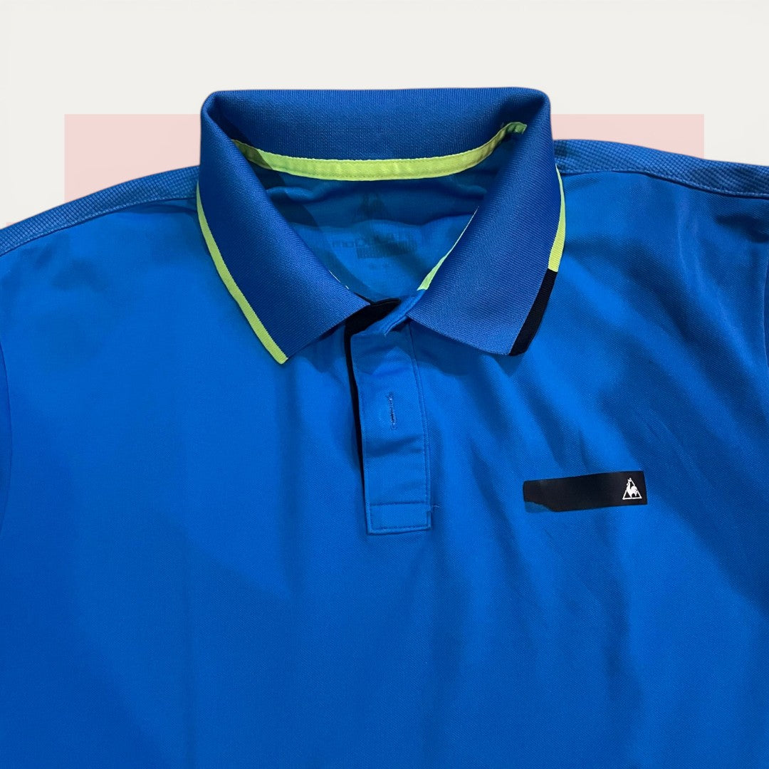 Le Coq Sportif Marine Blue Polo | Made in Italy