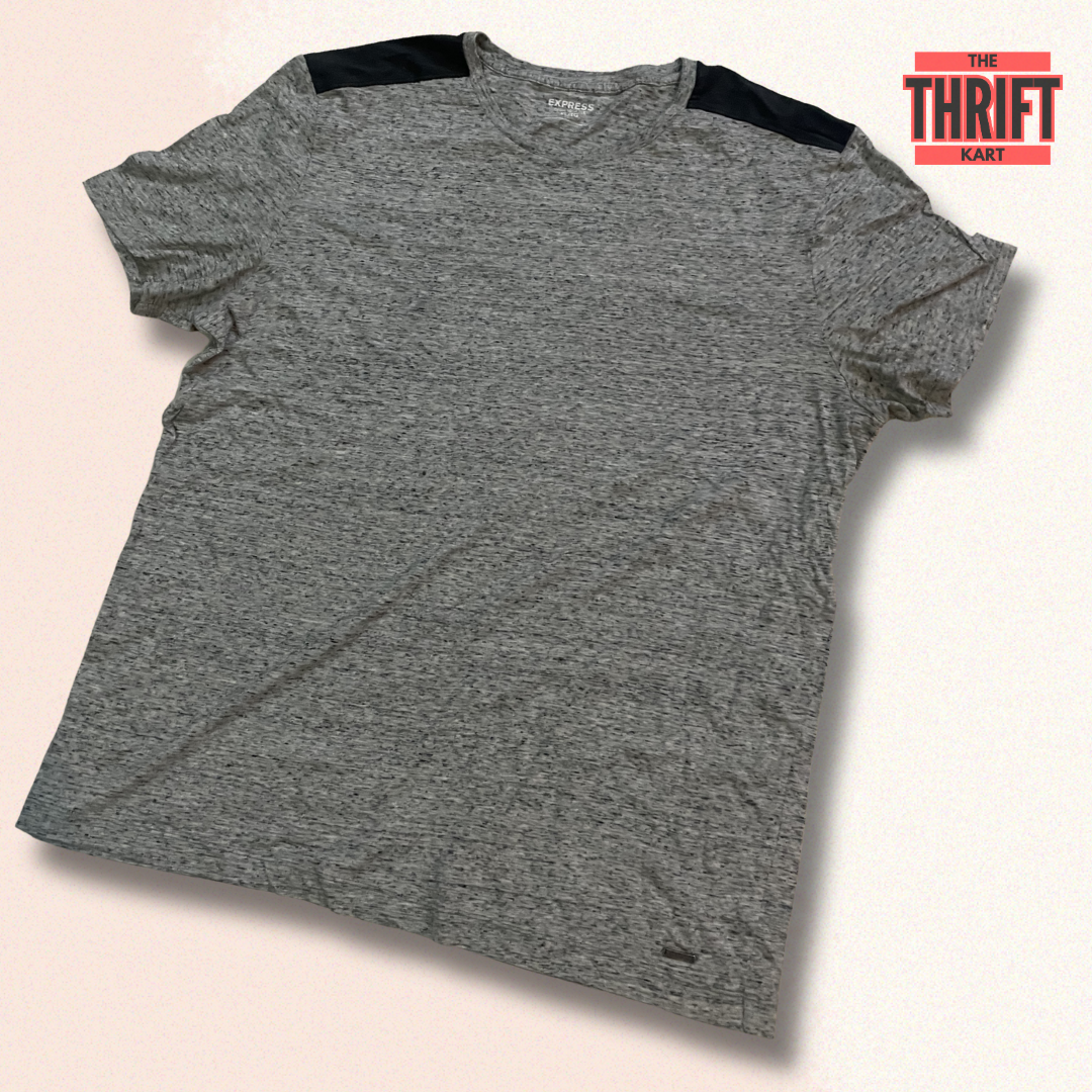 Xpress Crew Neck Textured Tee | Made in Vietnam