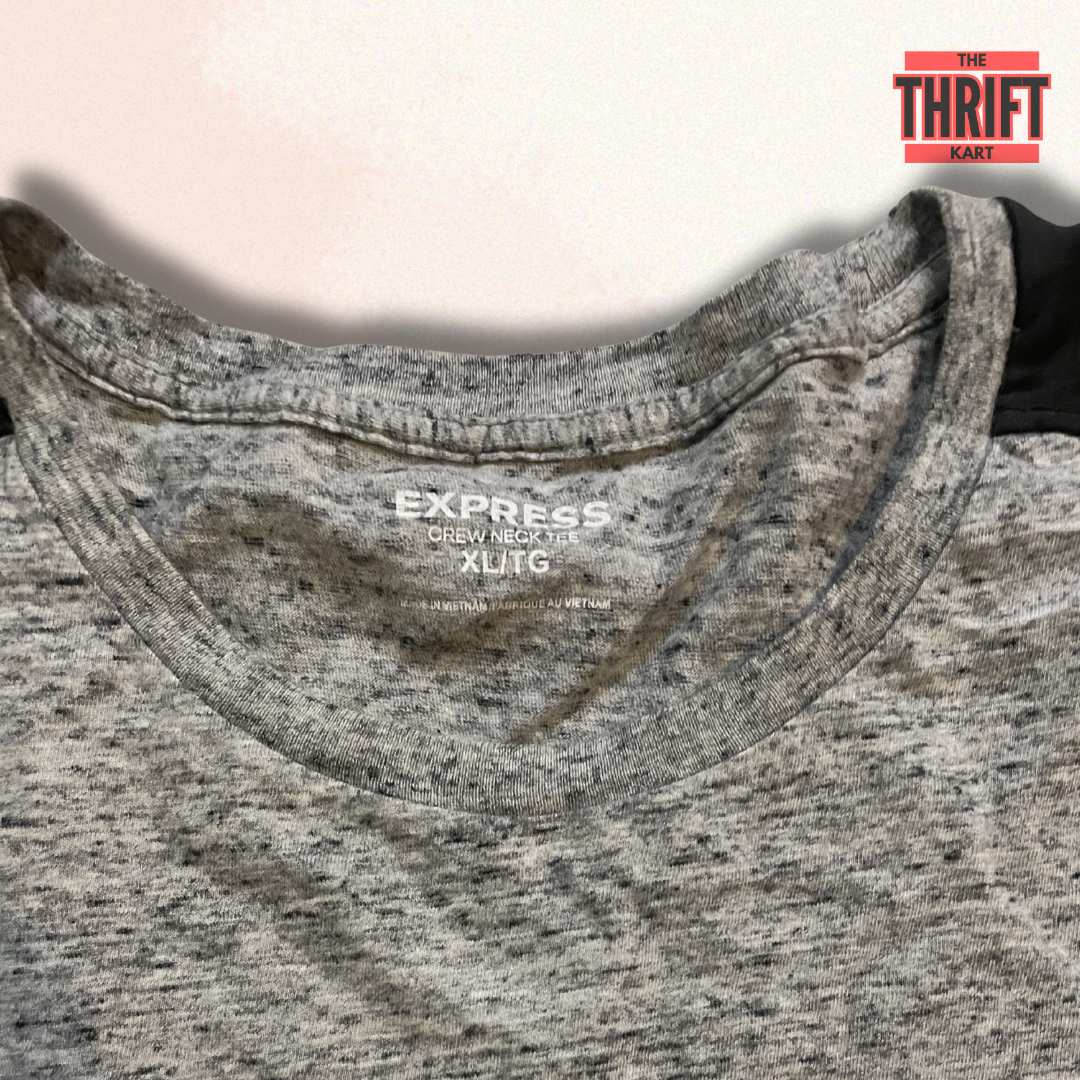 Xpress Crew Neck Textured Tee | Made in Vietnam