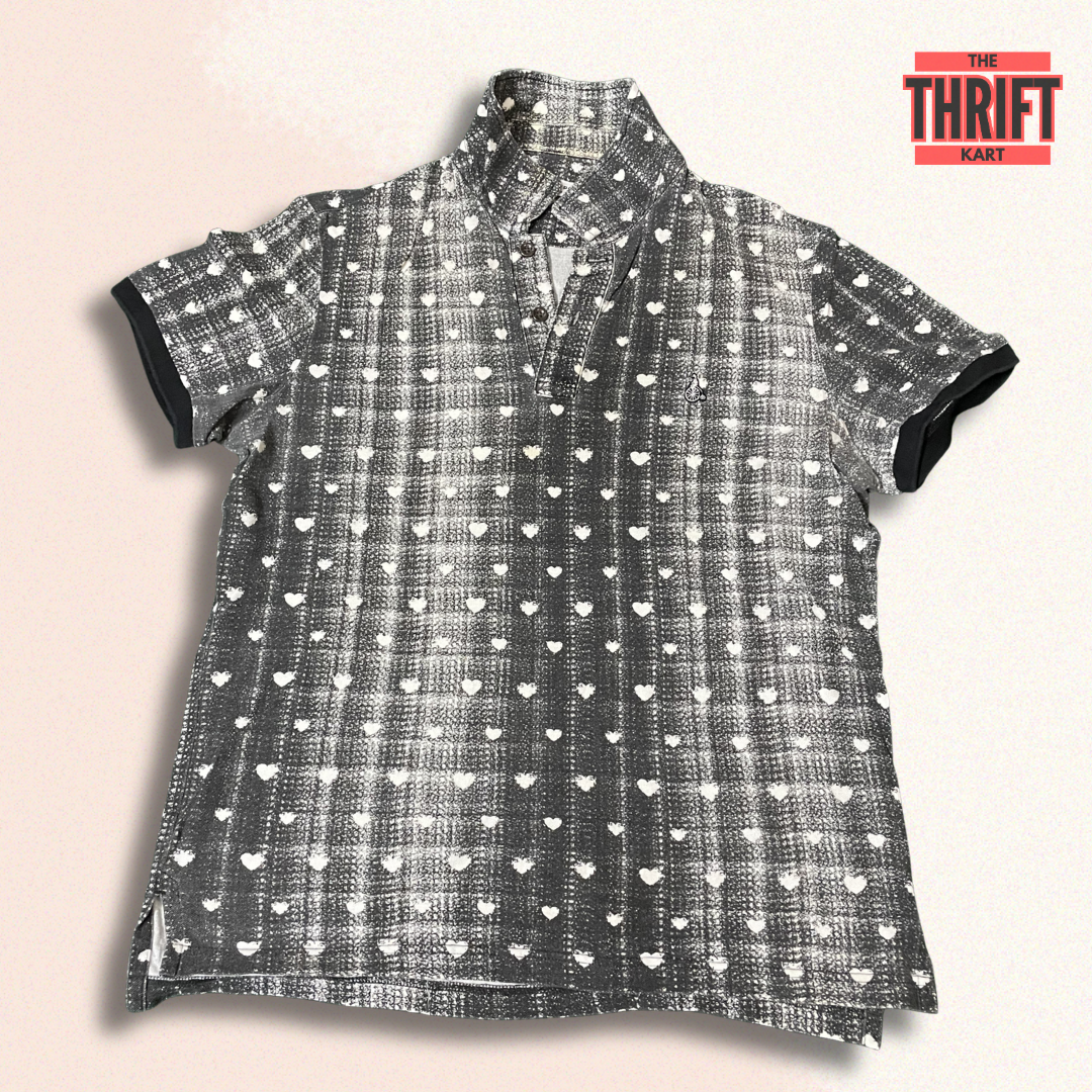 Bean Pole Party Pattern Polo | Made in Korea