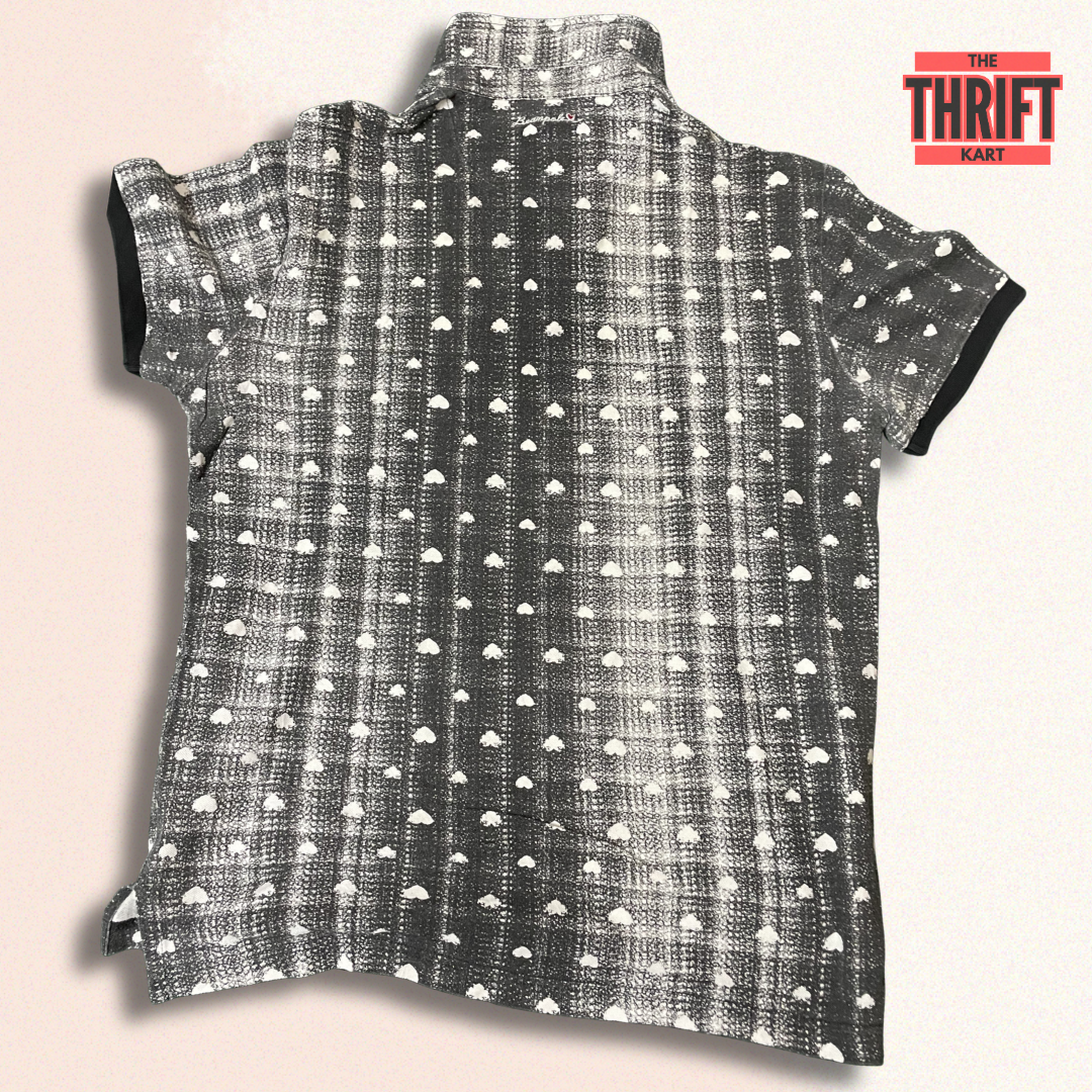 Bean Pole Party Pattern Polo | Made in Korea