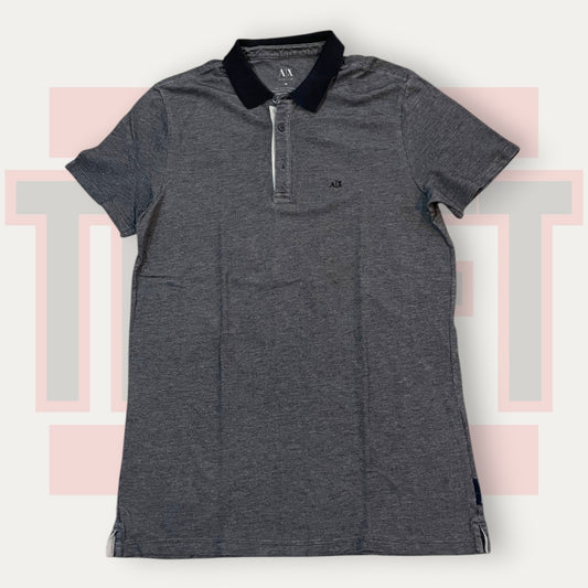 Armani Exchange King Grey Polo | Made in USA