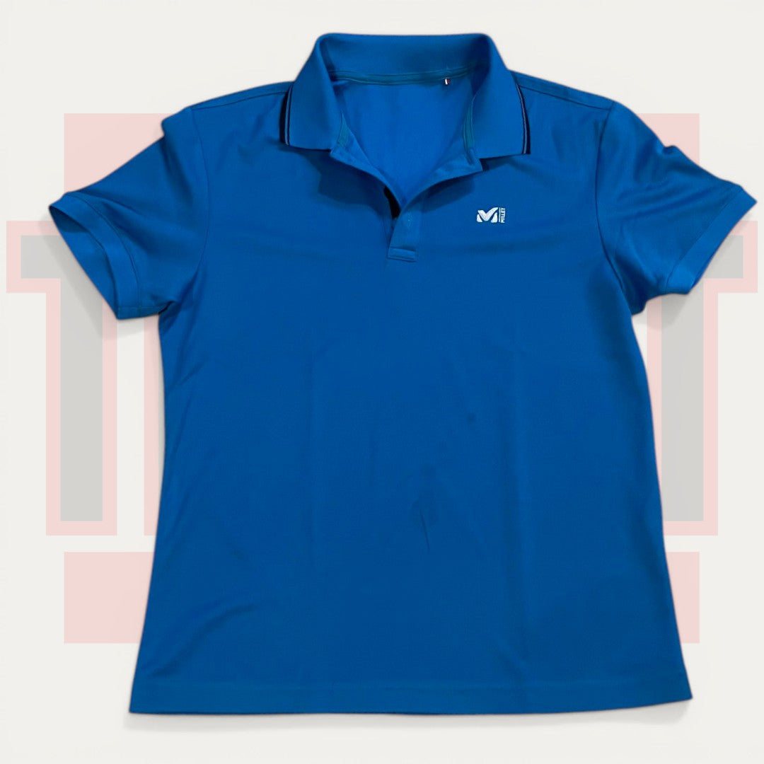 Millet Official Chic Blue Active Polo | Made in France