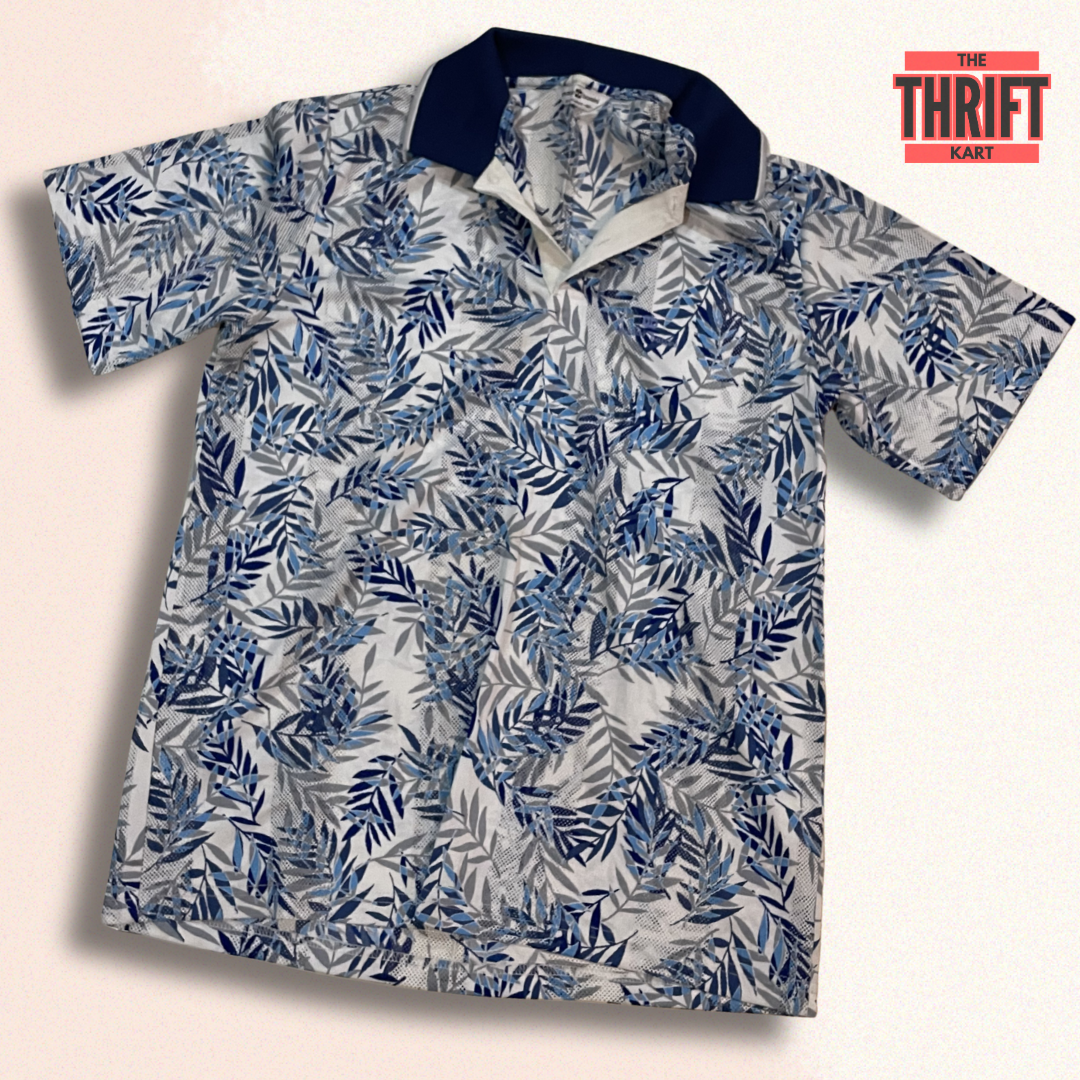 The Thrift Kart Tropical Leaf Print Party | Made in India