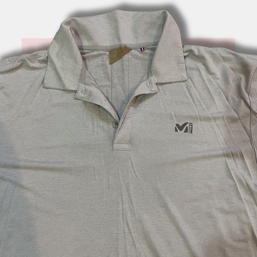Millet Solid Polo | Made in Korea