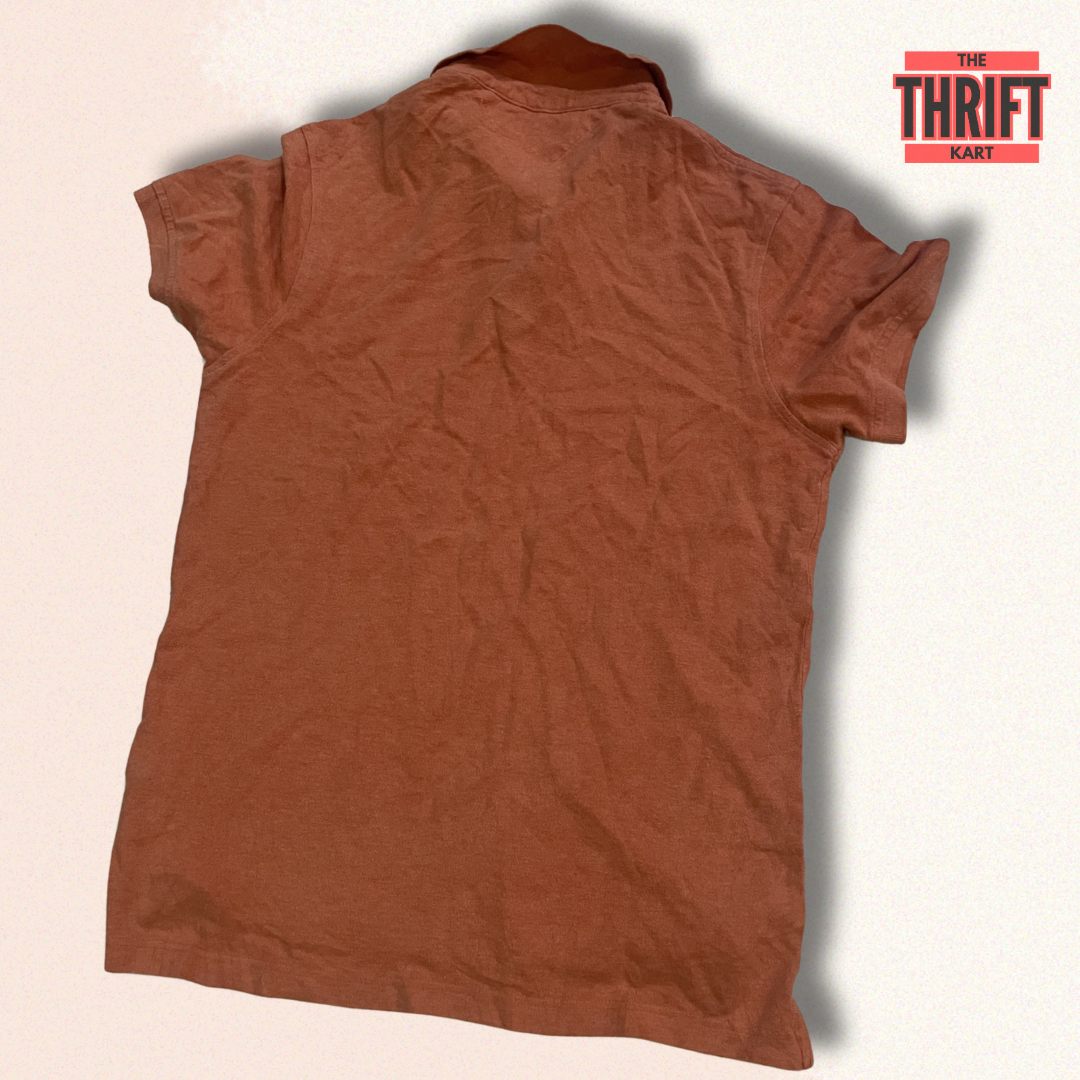 Tommy Hilfiger Solid Polo Tee | Made in US