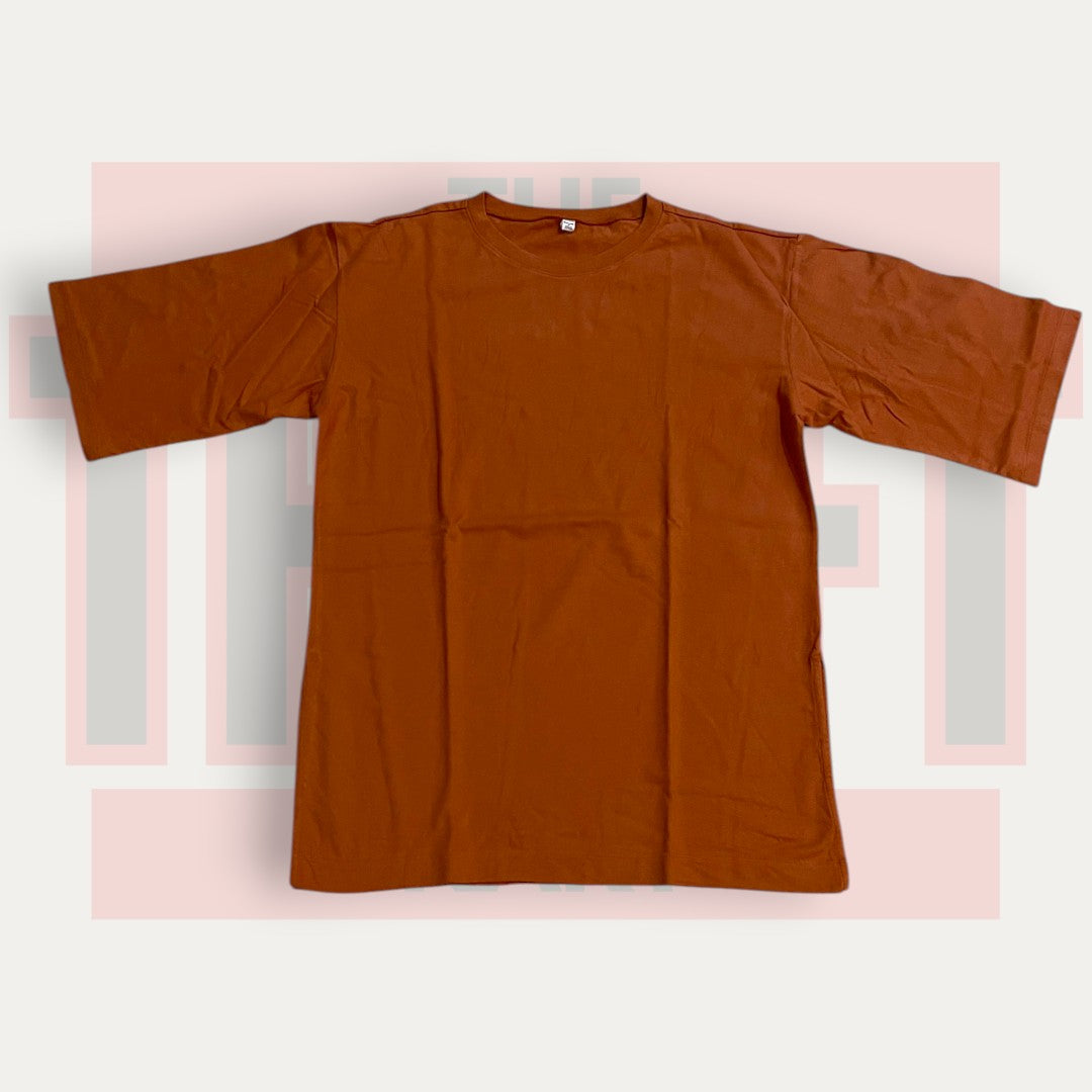 UNIQLO Oversized Solid Tee | Made in Japan