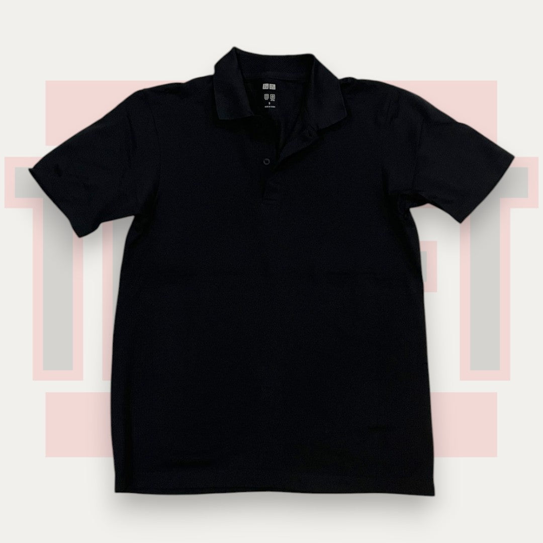 UNIQLO All Black G Polo | Made in Japan