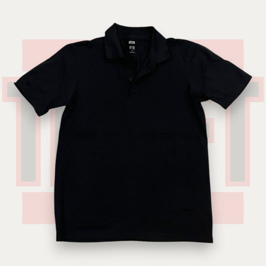 UNIQLO All Black G Polo | Made in Japan