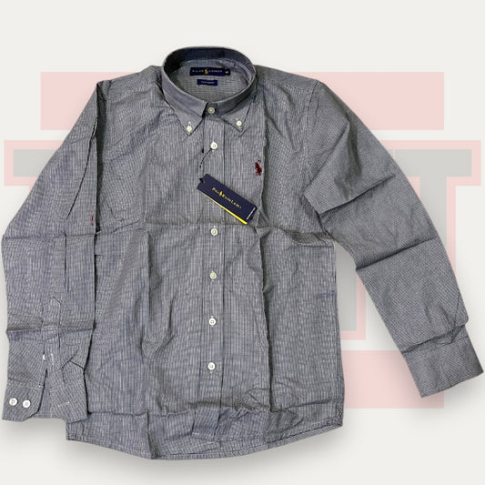 Ralph Lauren Polo Mini Cheques Shirt | Made in Italy