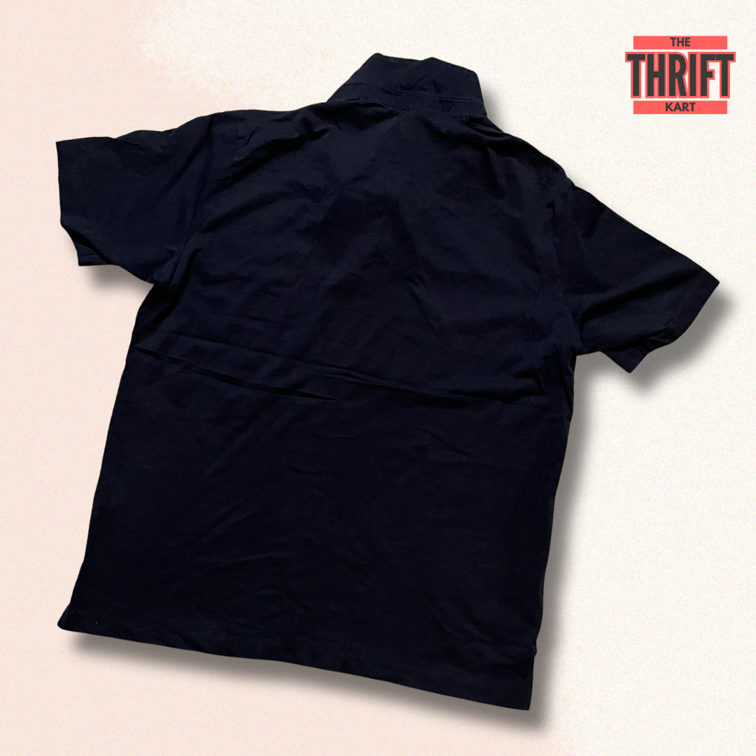 UNIQLO Solid Dark Formal Polo | Made in China