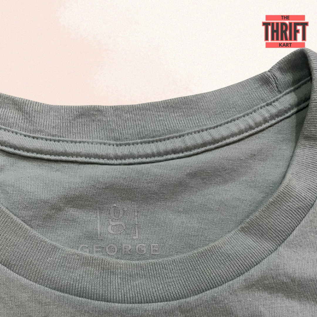 George Solid Oversized Tee | Made in Korea