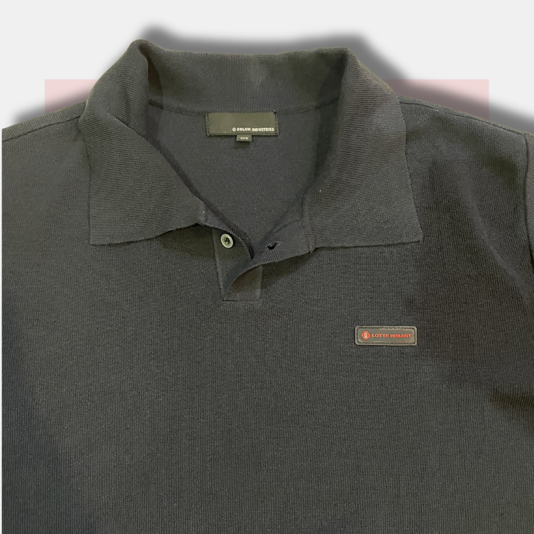 Kolon Lotte Knitted Polo | Made in Korea