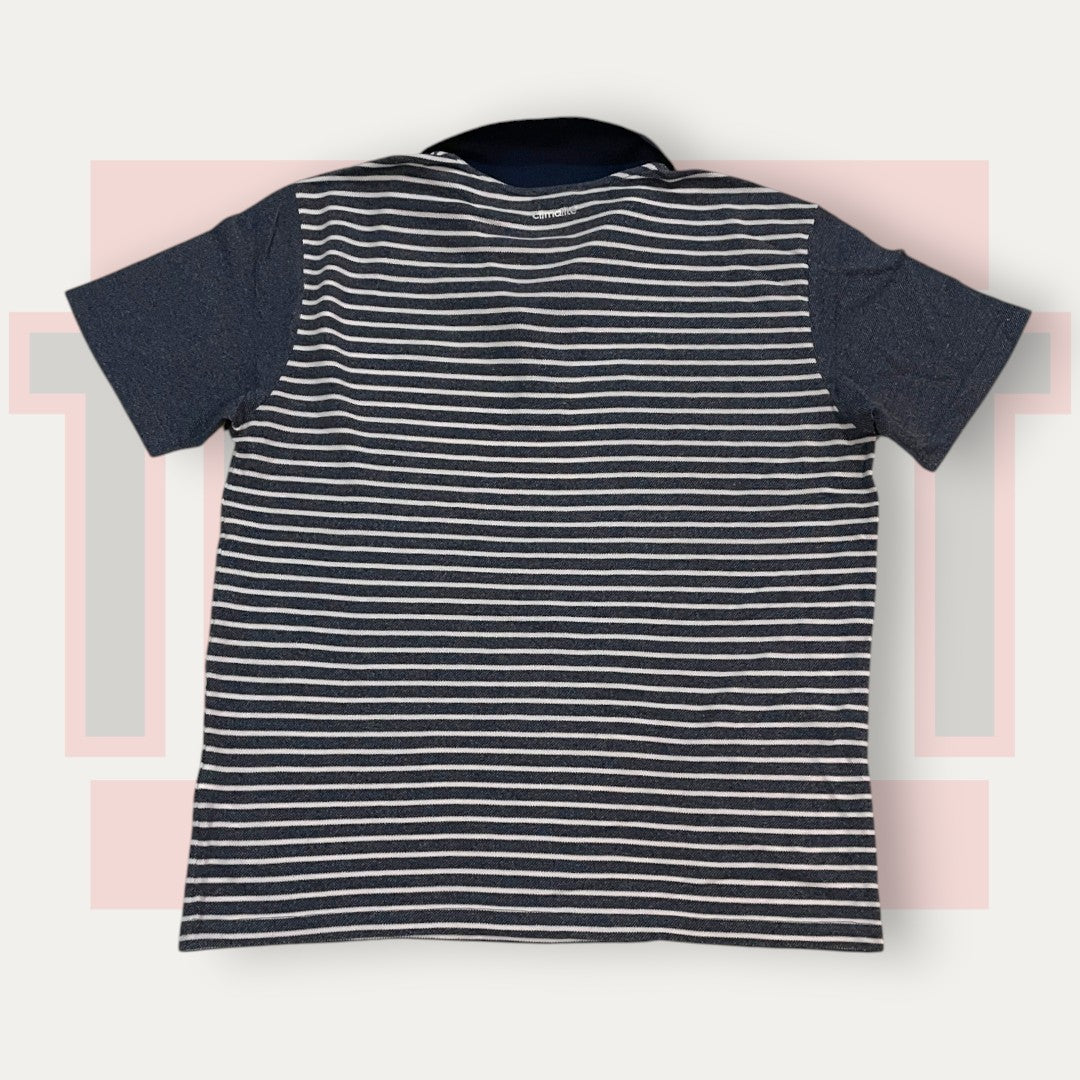 Adidas Beign Striped Polo | Made in USA