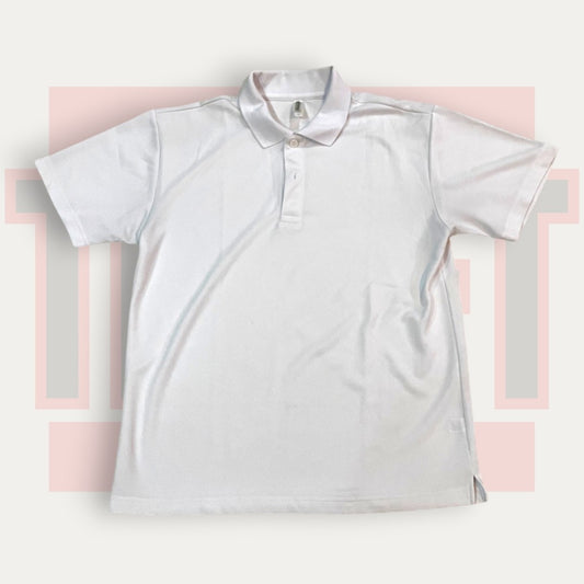 Glimmer Holo White Polo | Made in Germany