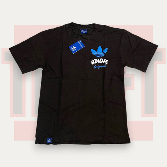 Adidas Originals Classic Black Tee | Made in USA