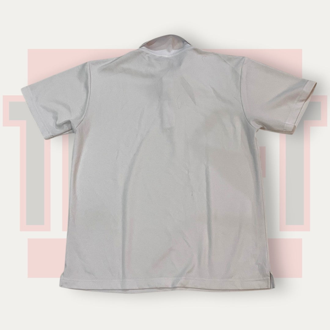 Glimmer Holo White Polo | Made in Germany