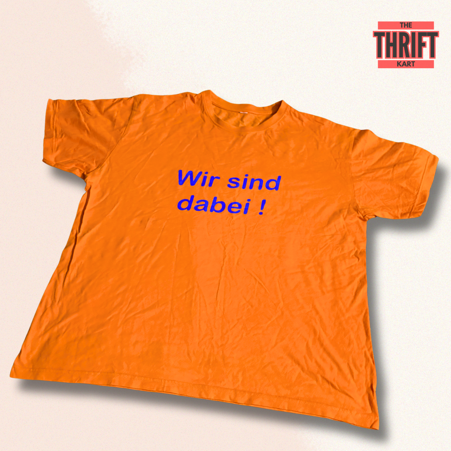 The Thrift Kart Vibrant German Tee | Made in India
