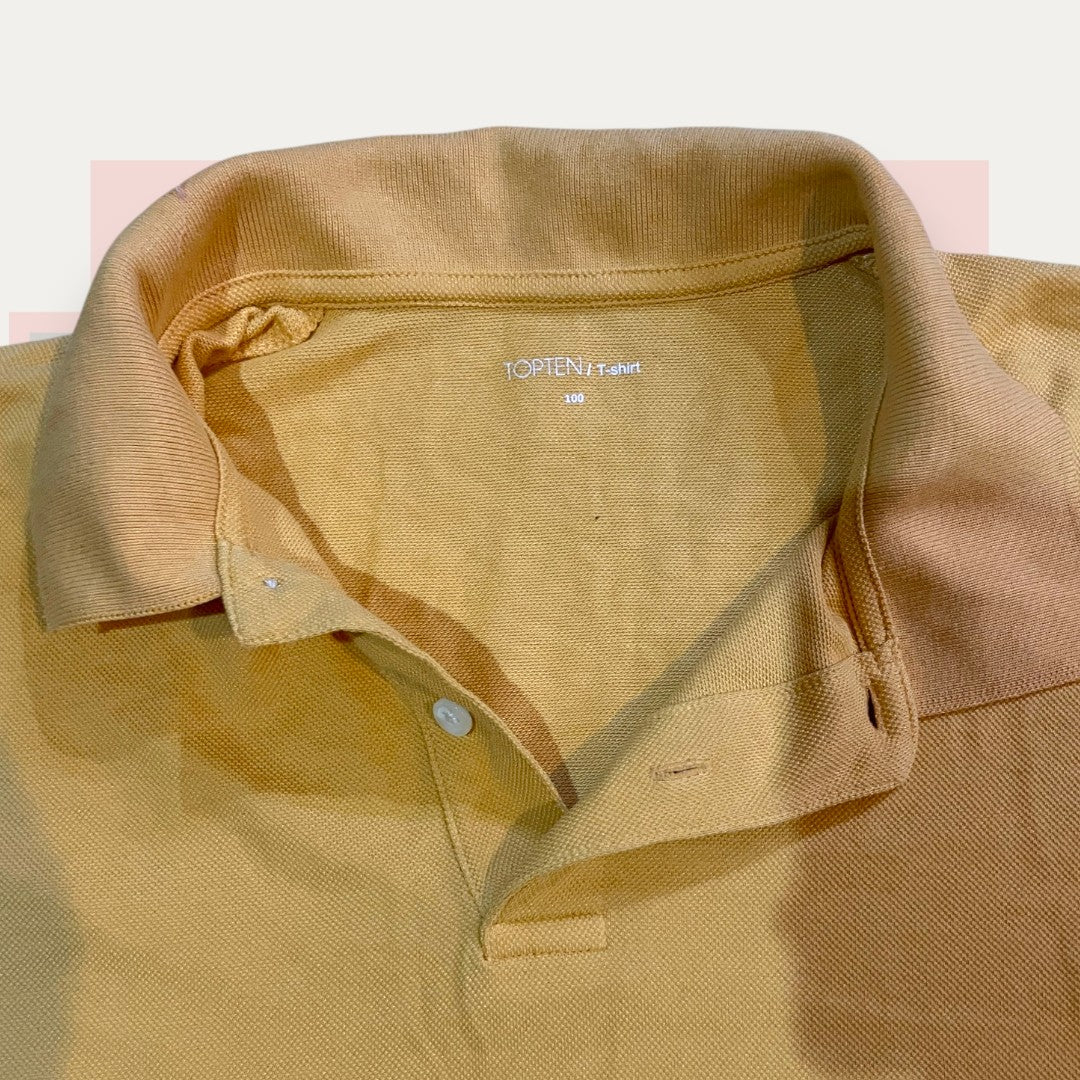 Topten Mustard Zesty Polo | Made in France