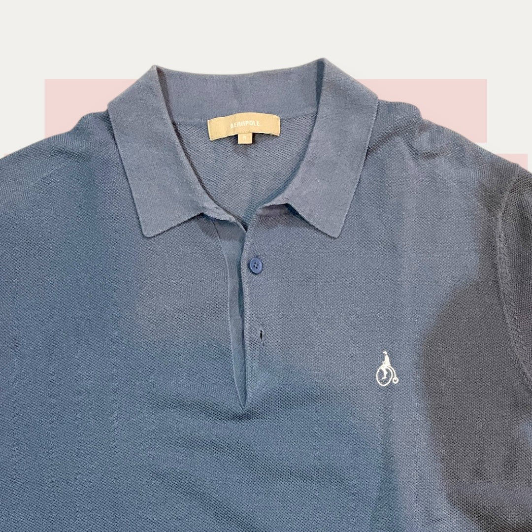 Beanpole Texture of King Polo | Made in United Kingdom