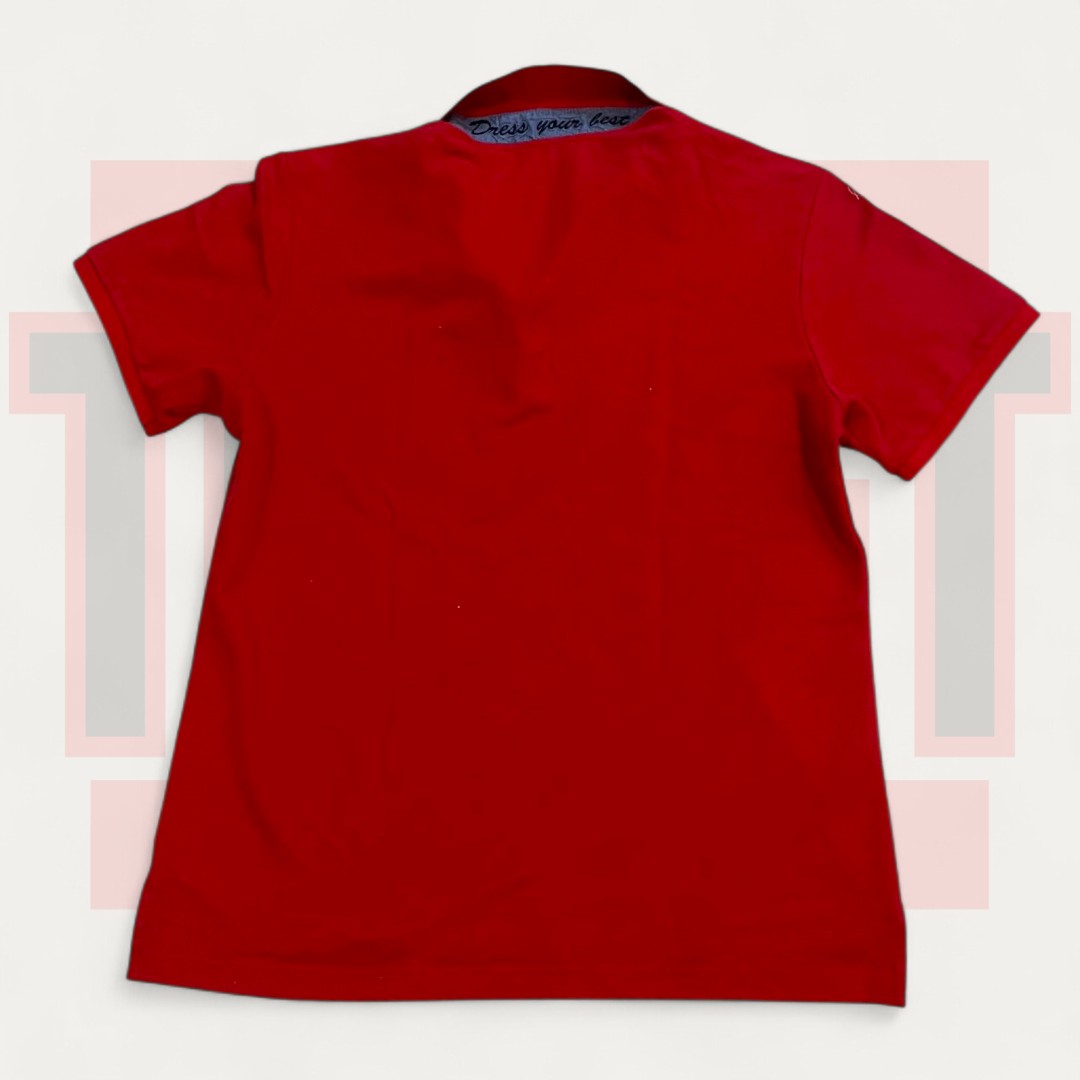 PING Red Core Polo | Made in South Korea