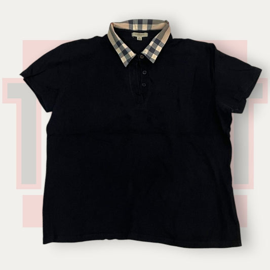 Burberry Gentle Black Polo | Made in UK