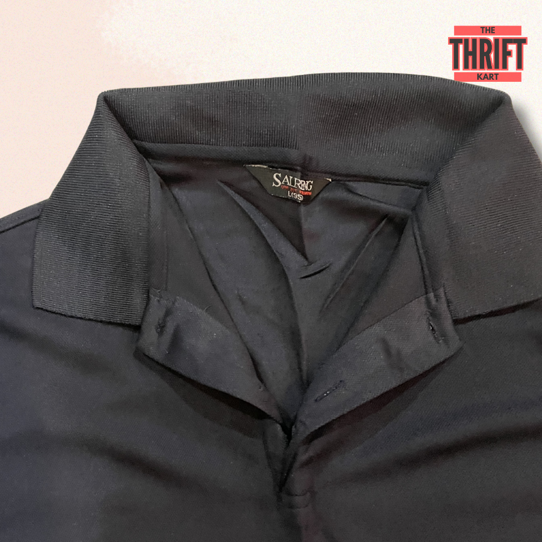 Saireng Sleek Solid Polo | Made in Korea