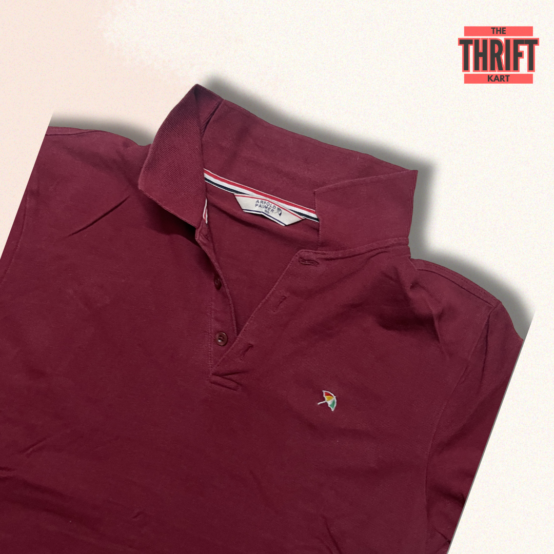 Arnold Palmer Golf Full Sleeves Polo T-Shirt | Made in USA