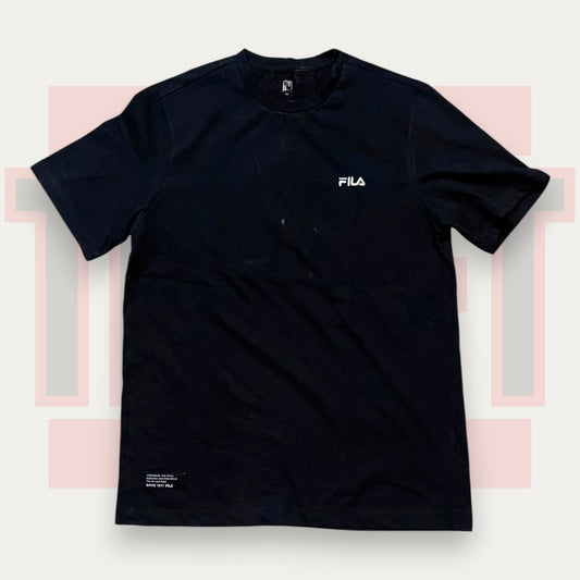 Fila Reimagine Black Tee | Made in France