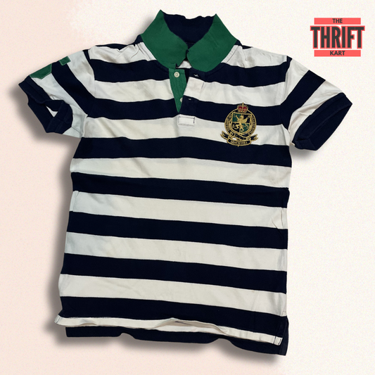 The Best Jeans Striped Polo | Made in Korea