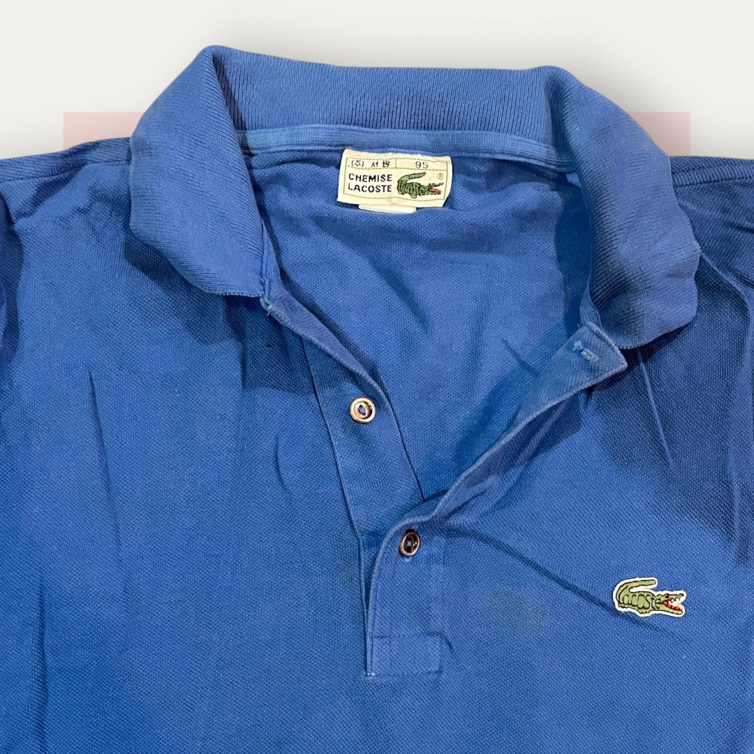 Lacoste Pique Blue Polo | Made in Finland