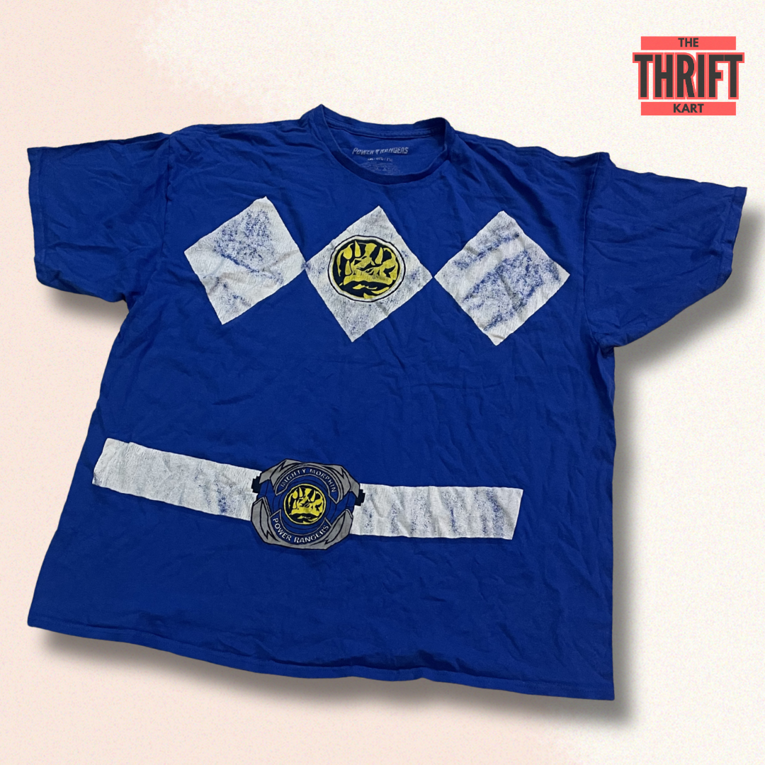 Power Ranger Graphic Oversized Tee | Made in Korea | Thrift – The ...