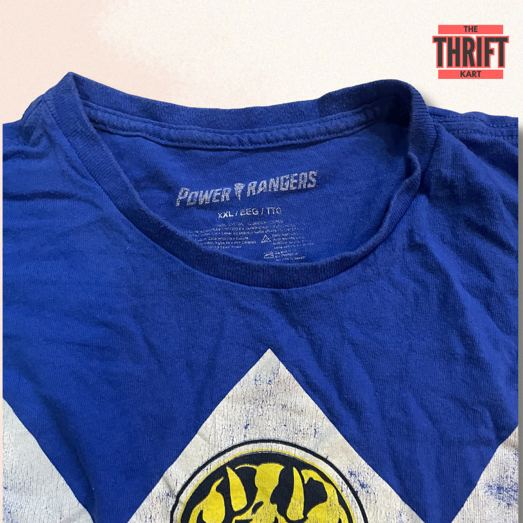 Power Ranger Graphic Oversized Tee | Made in Korea