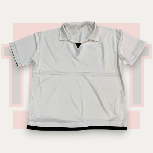 The Thrift Kart Gentle White Polo | Made in China