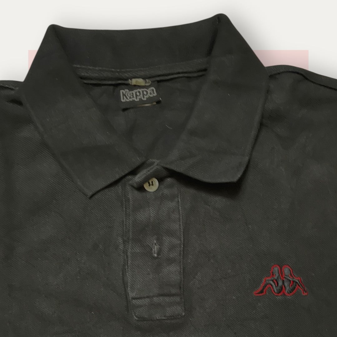 Kappa All Black Jife Polo | Made in Germany