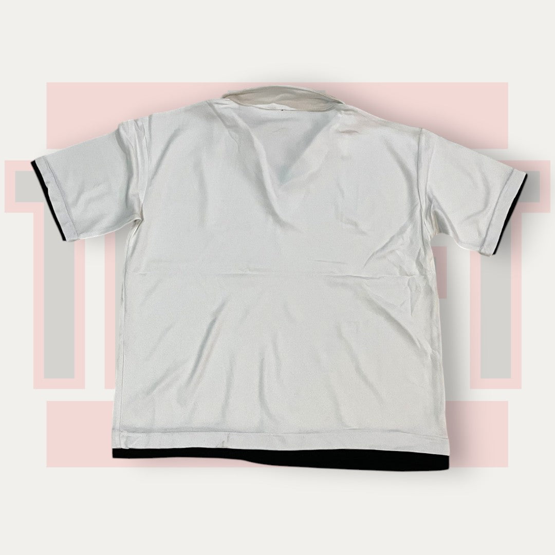The Thrift Kart Gentle White Polo | Made in China