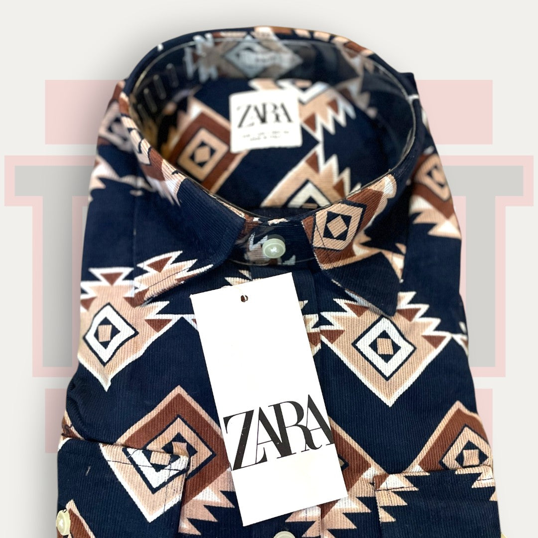 Zara Official Hen Print Shirt | Made in Italy