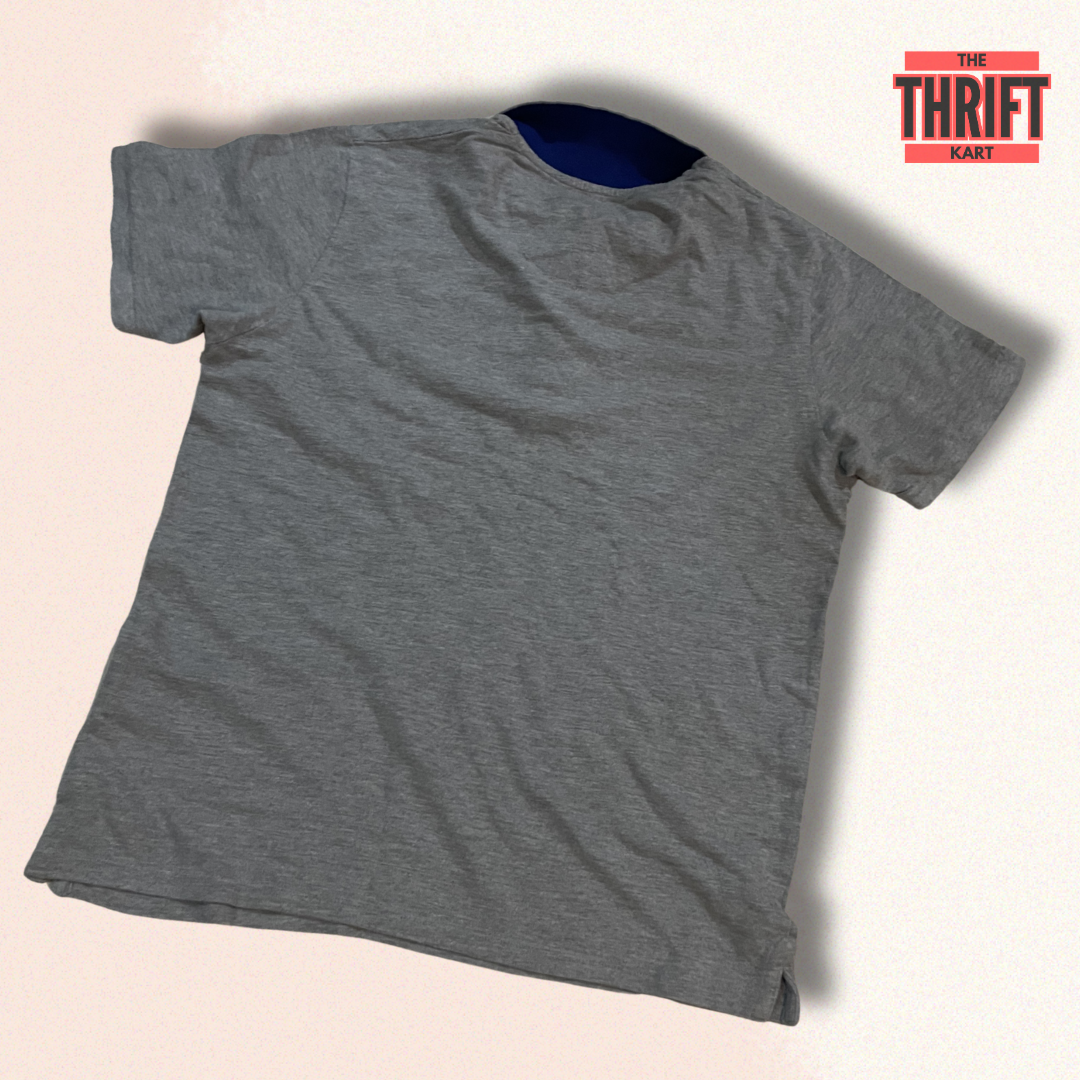 Keith Haring Solid Grey Polo | Made in Korea